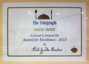 Award for Excellence Afraa Deli