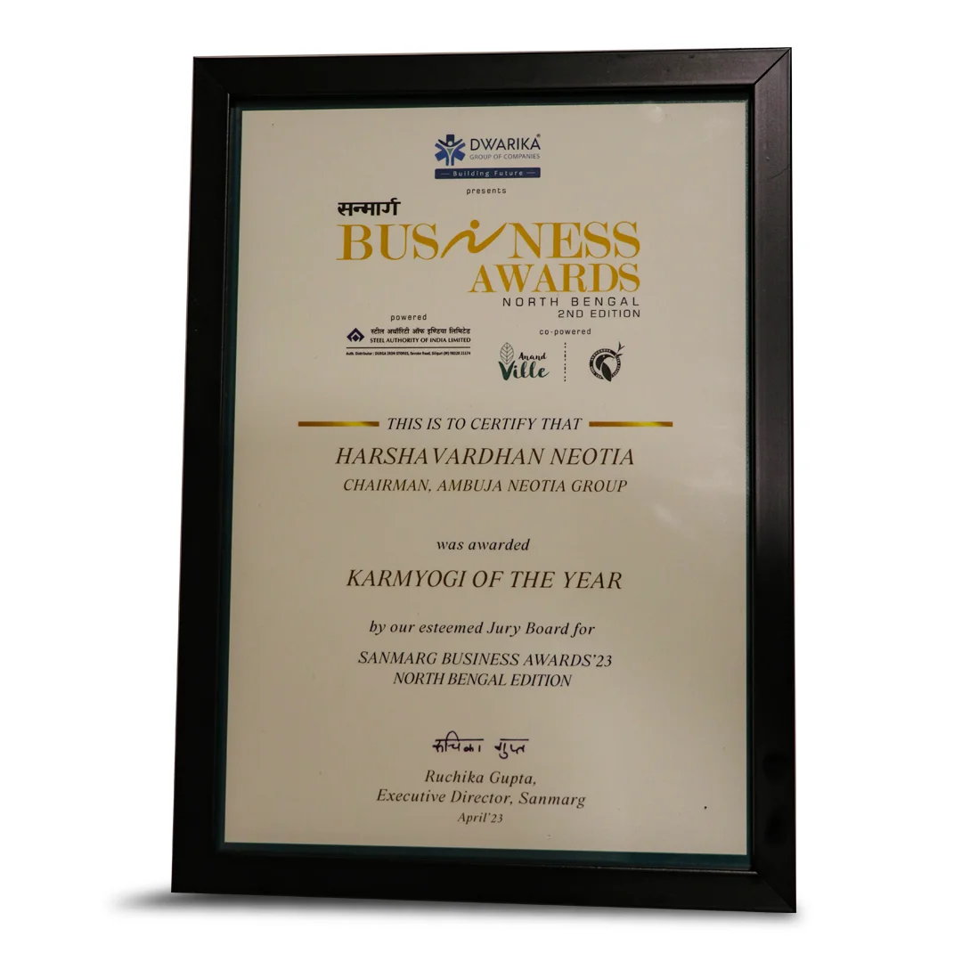 Karmyogi of the Year 2023 ~ Sanmarg Business Awards