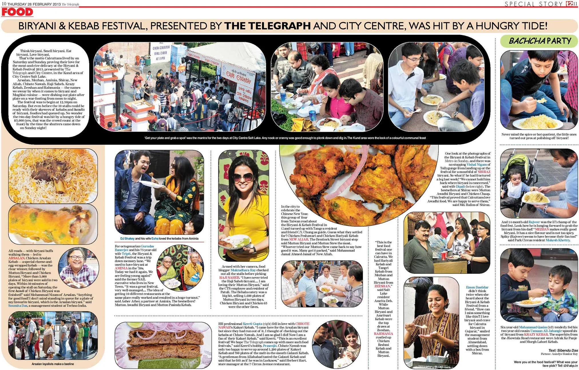 Biryani & Kebab Festival presented at City Centre was hit by a hungry tide!