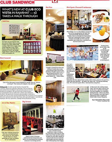 What’s New at Club Eco Vista in Rajarhat – t2 takes a walk through