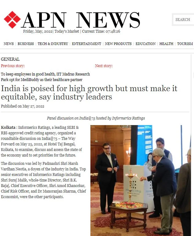 India is poised for high growth but must make it equitable, say industry leaders
