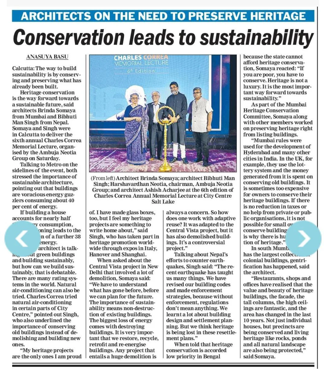 CCML ’23 – Conservation leads to sustainability ~ The Telegraph