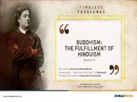 Buddhism : The Fulfillment of Hinduism | Harshavardhan Neotia | Sourendro Soumyojit