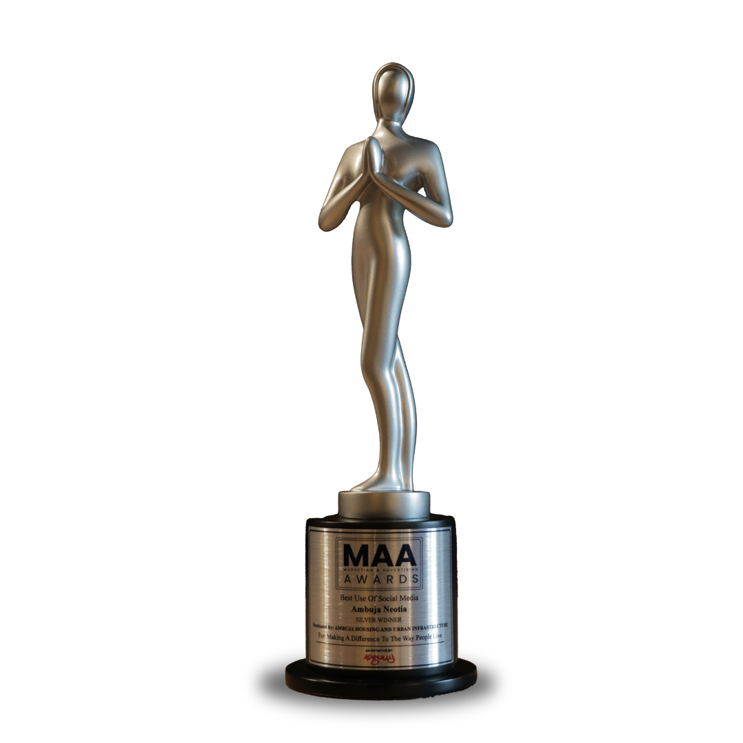MAA Award for Best Social Media Presence - Ambuja Neotia