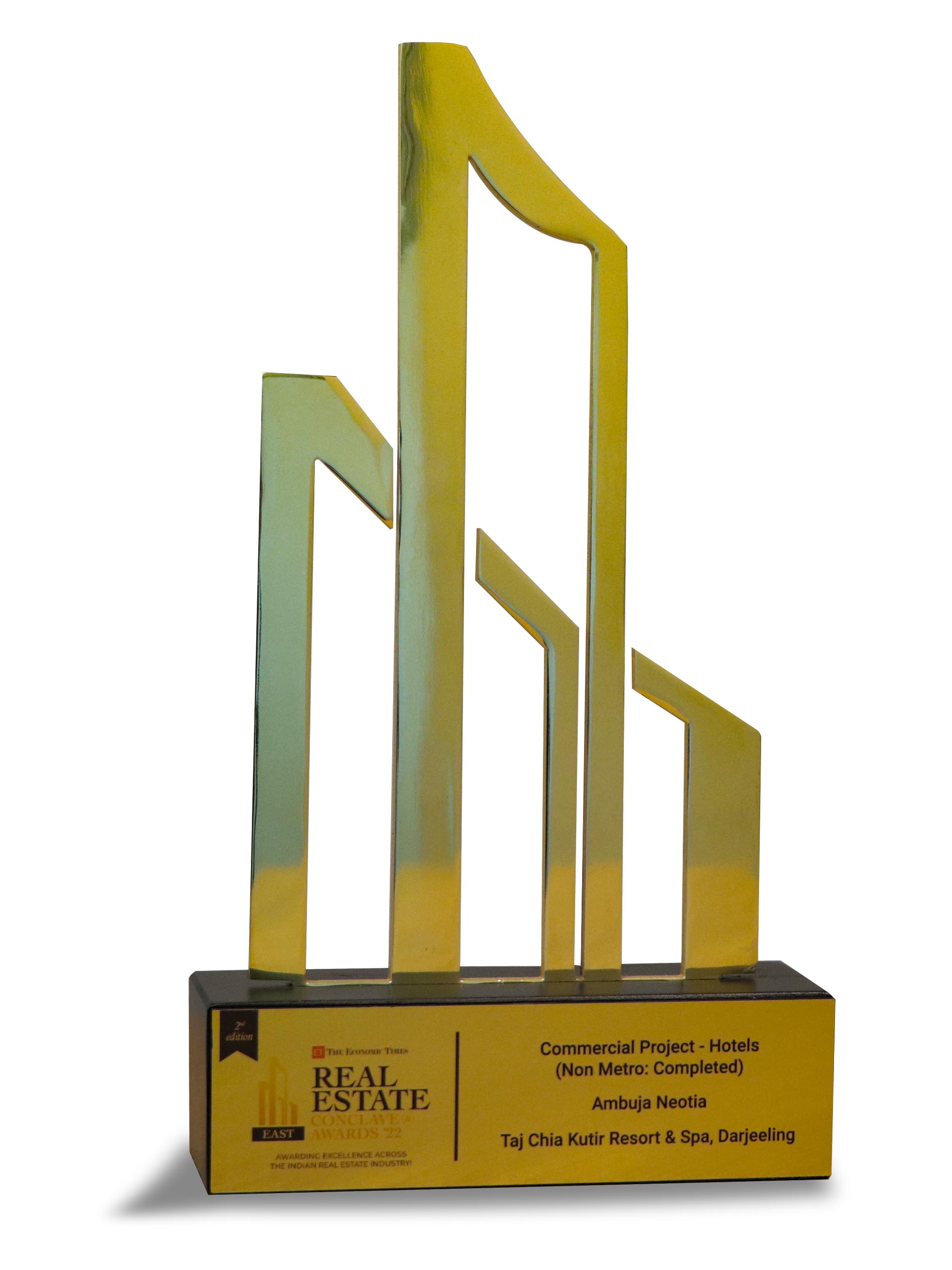 ET Real Estate Award for best commercial project – Hotels Chia Kutir